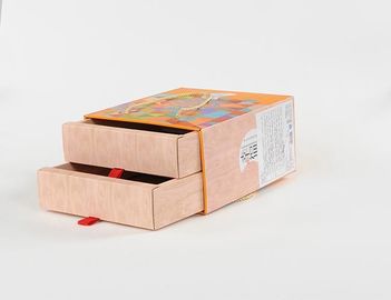 Caja de almacenamiento CMYK del cajón de la cartulina de la capa doble/impresión de Pantone